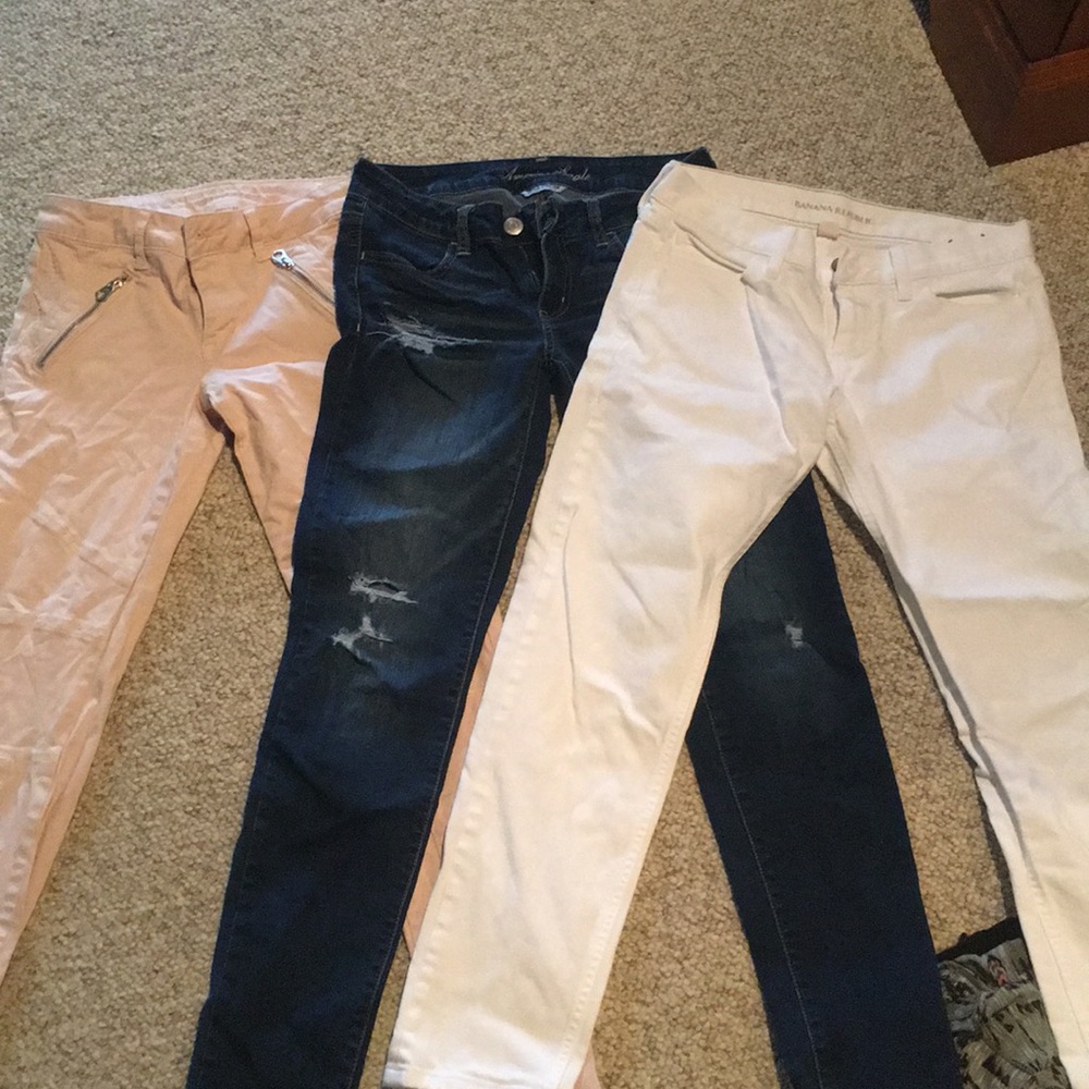 America Eagle & Banana Republic Pants